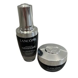 Lancome Advanced Genifique Serum 1oz & Eye Cream 15ml Set Skincare Face NWOB